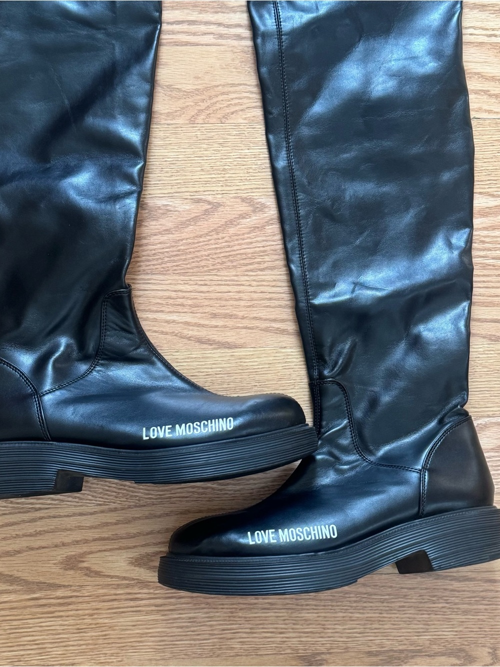 Love Moschino Women's Black Knee-High Boots